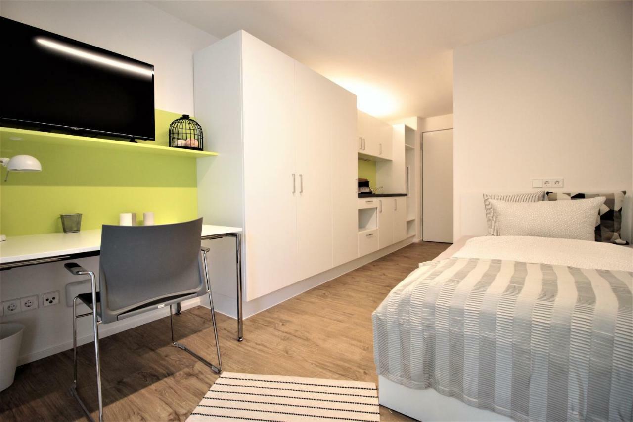 Studio Apartment - Balcony, Netflix, University Hospital Proximity 뷔르츠부르크 외부 사진
