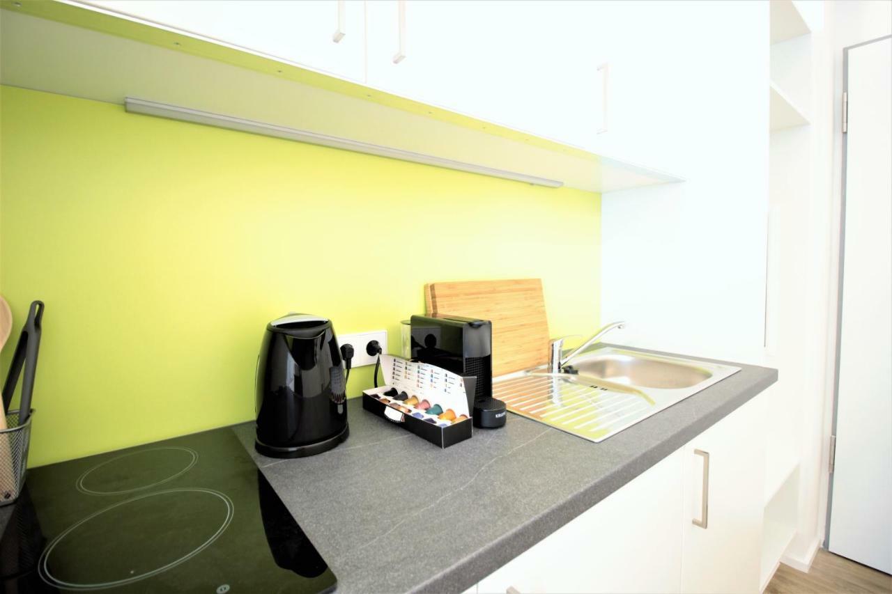 Studio Apartment - Balcony, Netflix, University Hospital Proximity 뷔르츠부르크 외부 사진